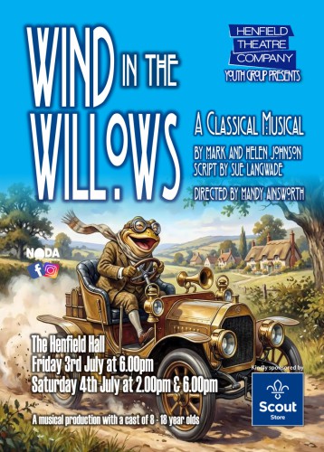 Wind In The Willows Youth Theatre Auditions